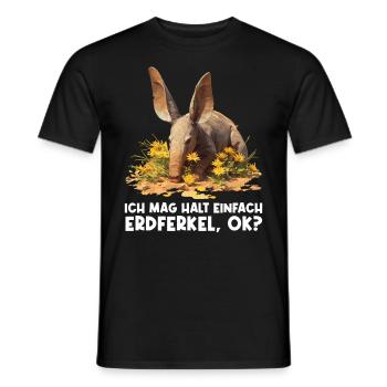 Aardvarks Aardvarks - T-shirt homme - noir - Devant - AI Model Male 178 light (178cm)