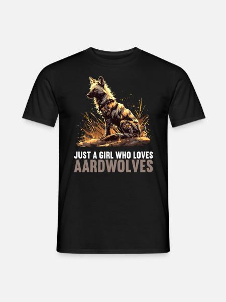 Erdwölfe Erdwolf - Männer T-Shirt - Schwarz