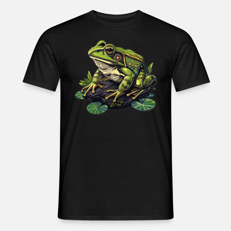 Ochsenfrösche Ochsenfrosch - Männer T-Shirt - Schwarz