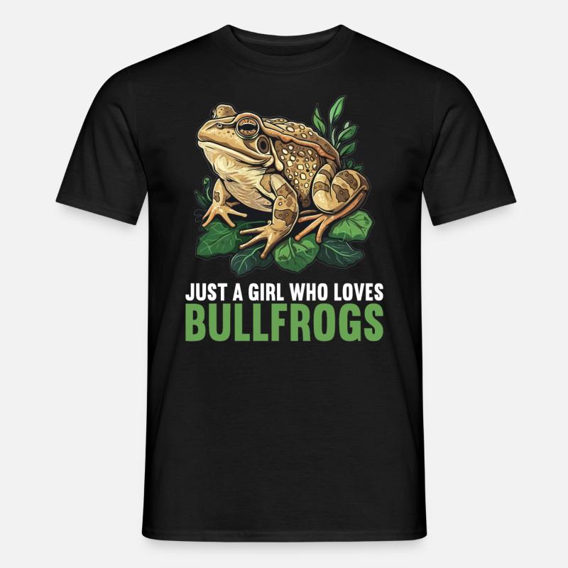 Ochsenfrösche Ochsenfrosch - Männer T-Shirt - Schwarz