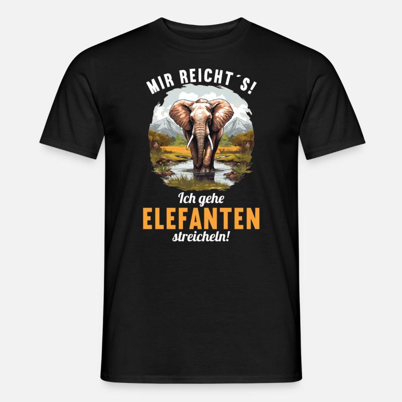 Elephant Elephant - Men’s T-shirt - black