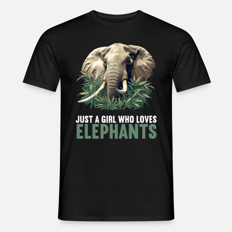 Éléphant Éléphant - T-shirt homme - noir