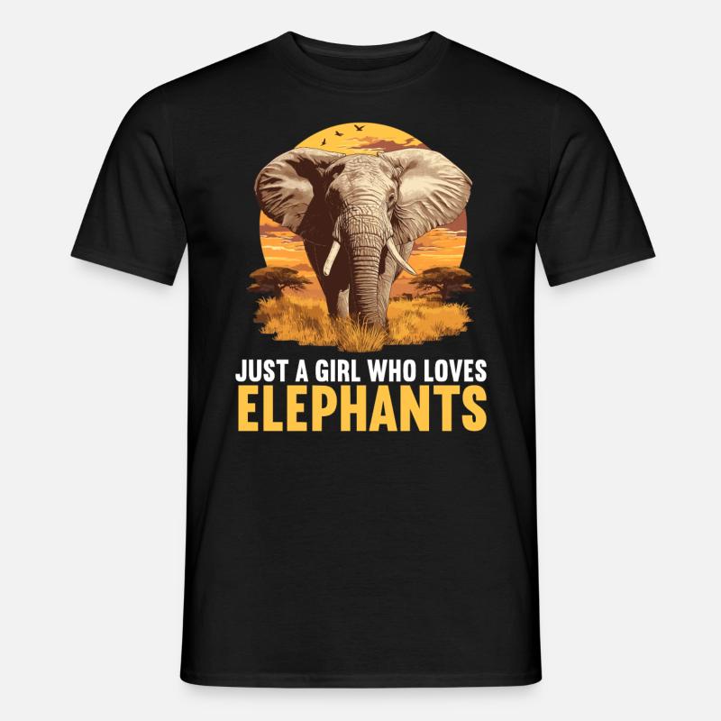 Éléphant Éléphant - T-shirt homme - noir