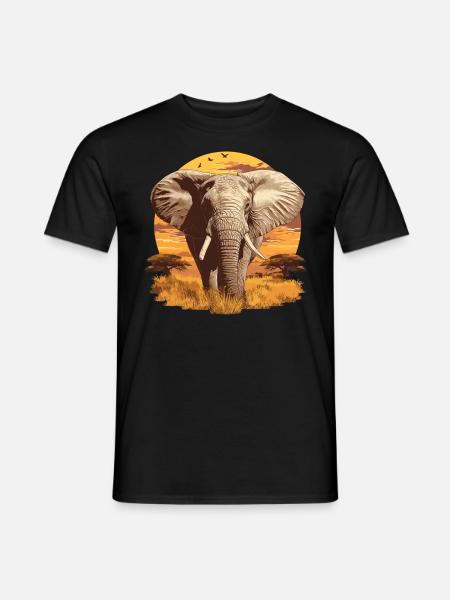 Elephant Elephant - Men's T-Shirt - black