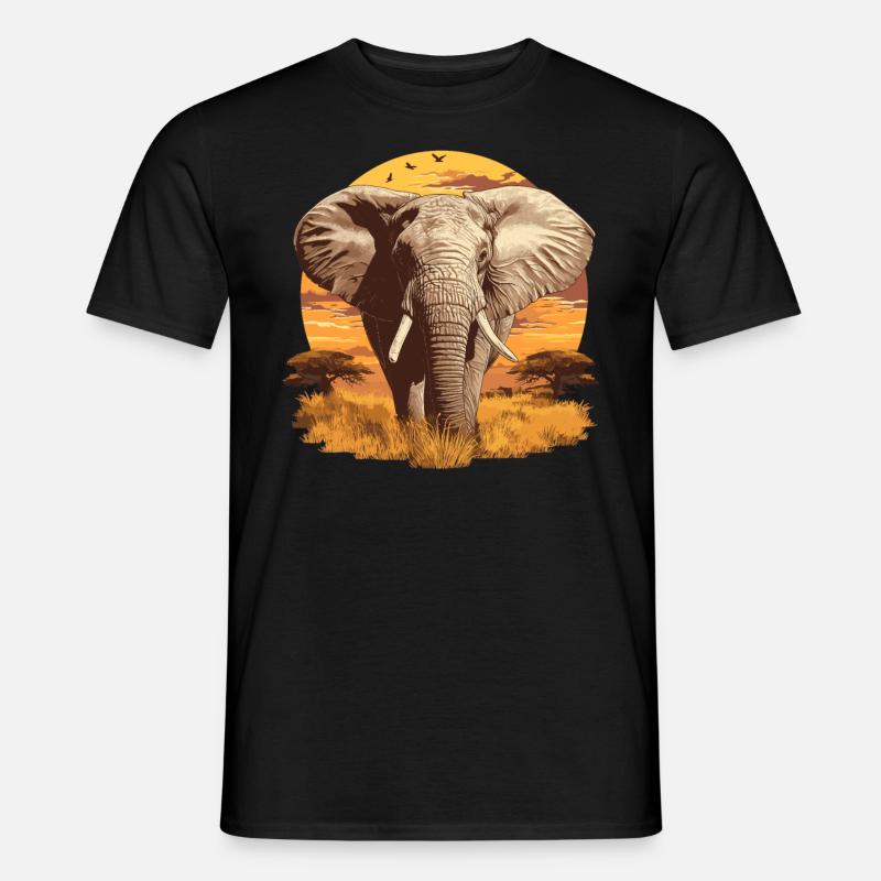 Elephant Elephant - Men’s T-shirt - black