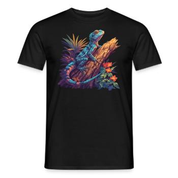 Agamen Agame - T-shirt homme - noir - Devant - AI Model Male 178 light (178cm)