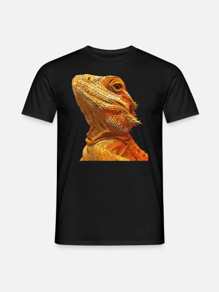 Agamen Agame - Männer T-Shirt - Schwarz