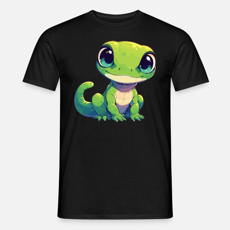 Agamen Agame - Männer T-Shirt - Schwarz