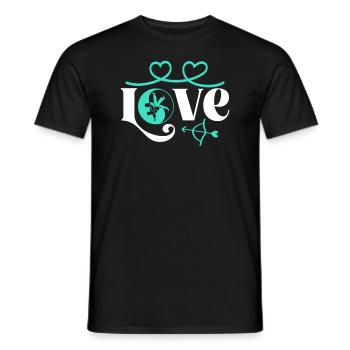 Judoka Taekwondo Karaté Aikido Ju-Jutsu - T-shirt homme - noir - Devant - AI Model Male 178 light (178cm)