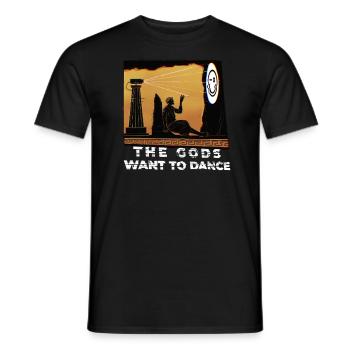 Hardcore Rave Music Raver EDM DJ House Music - Men's T-Shirt - black - Front - AI Model Male 178 light (178cm)