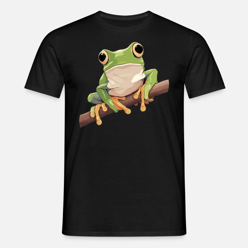 Tree Frog Baumfrösche Baumfrosch - Men's T-Shirt - black