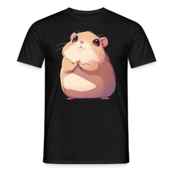 Agouti Agutis Aguti - Männer T-Shirt - Schwarz - Vorne - AI Model Male 178 light (178cm)