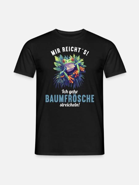 Rainette Baumfrösche Baumfrosch - T-shirt homme - noir