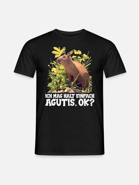 Agouti Agutis Aguti - Men's T-Shirt - black