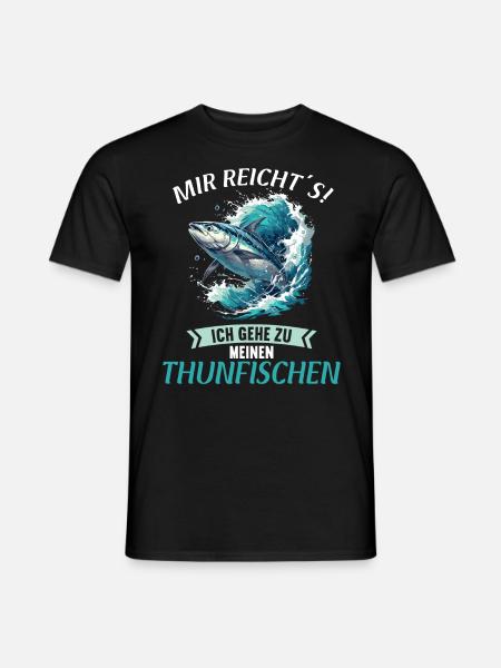 Tuna Thunfische Thunfisch - Men's T-Shirt - black
