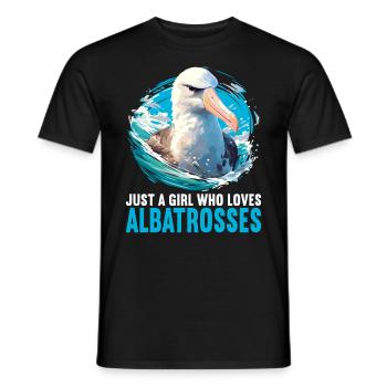 Albatross Albatrosse Albatros - Männer T-Shirt - Schwarz - Vorne - AI Model Male 178 light (178cm)
