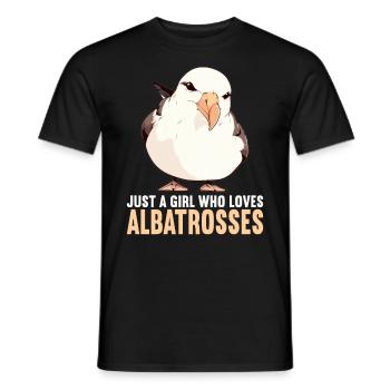 Albatross Albatrosse Albatros - Männer T-Shirt - Schwarz - Vorne - AI Model Male 178 light (178cm)
