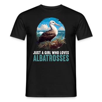 Albatross Albatrosse Albatros - Männer T-Shirt - Schwarz - Vorne - AI Model Male 178 light (178cm)
