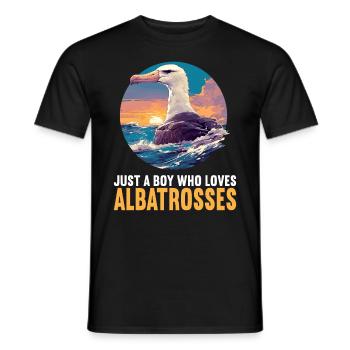 Albatross Albatrosse Albatros - Männer T-Shirt - Schwarz - Vorne - AI Model Male 178 light (178cm)