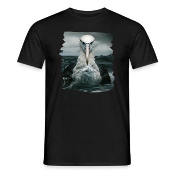Albatross Albatrosse Albatros - Männer T-Shirt - Schwarz - Vorne - AI Model Male 178 light (178cm)