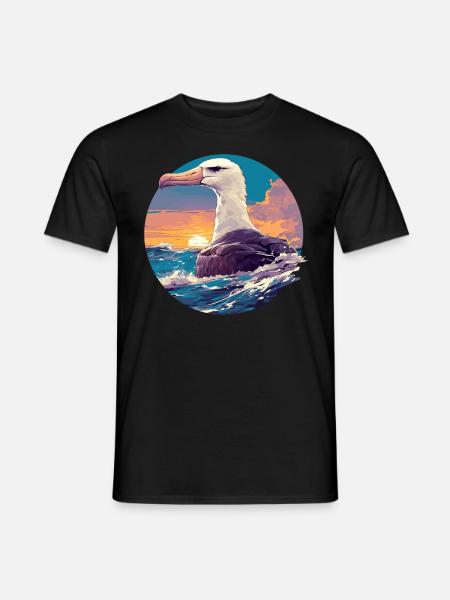 Albatross Albatrosse Albatros - Mænd T-shirt - sort