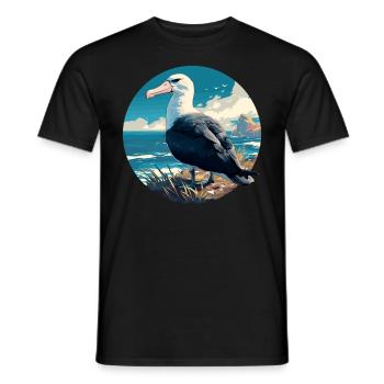 Albatross Albatrosse Albatros - Männer T-Shirt - Schwarz - Vorne - AI Model Male 178 light (178cm)