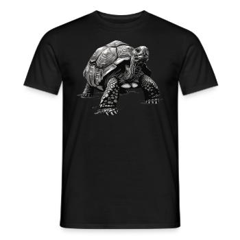 Tortues géantes Tortue géante - T-shirt homme - noir - Devant - AI Model Male 178 light (178cm)