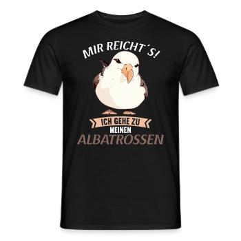 Albatross Albatrosse Albatros - Männer T-Shirt - Schwarz - Vorne - AI Model Male 178 light (178cm)