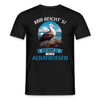 Albatross Albatrosse Albatros - Männer T-Shirt - Schwarz - Vorne - AI Model Male 178 light (178cm)