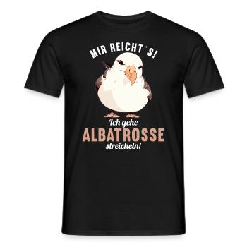 Albatross Albatrosse Albatros - Männer T-Shirt - Schwarz - Vorne - AI Model Male 178 light (178cm)