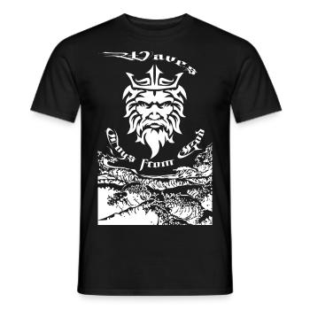 Jouets Waves de Dieu - T-shirt homme - noir - Devant - AI Model Male 178 light (178cm)