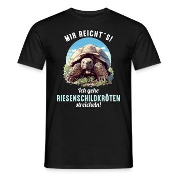Tortues géantes Tortue géante - T-shirt homme - noir - Devant - AI Model Male 178 light (178cm)