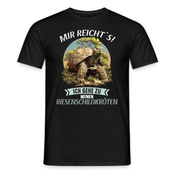 Tortues géantes Tortue géante - T-shirt homme - noir - Devant - AI Model Male 178 light (178cm)