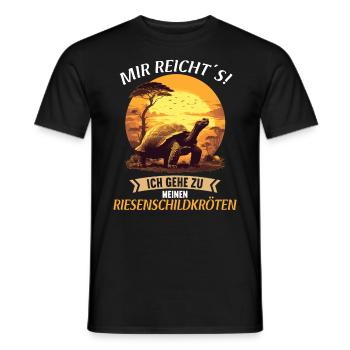 Tortues géantes Tortue géante - T-shirt homme - noir - Devant - AI Model Male 178 light (178cm)
