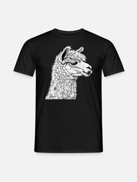 Alpaca Alpacas Alpaca - Men's T-Shirt - black