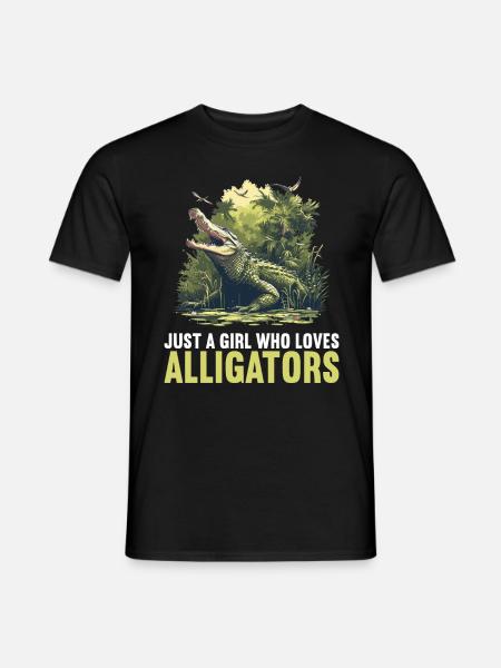 Alligatoren Alligator - Men's T-Shirt - black