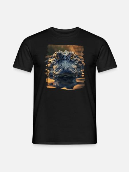 Alligatoren Alligator - Men's T-Shirt - black