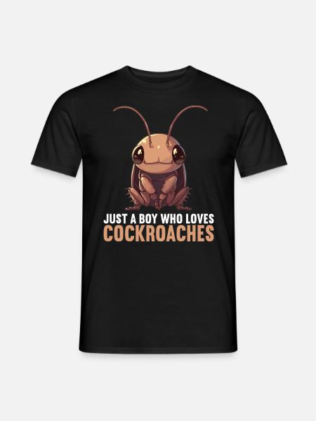 Cockroach Kakerlaken Kakerlake - Männer T-Shirt - Schwarz