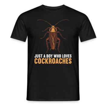 Cockroach cockroaches cockroach - Men's T-Shirt - black - Front - AI Model Male 178 light (178cm)