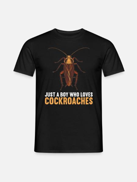 Cockroach Kakerlaken Kakerlake - Männer T-Shirt - Schwarz