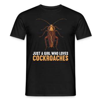 Cockroach cockroaches cockroach - Men's T-Shirt - black - Front - AI Model Male 178 light (178cm)