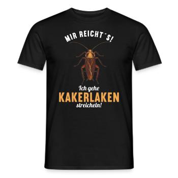 Cockroach cockroaches cockroach - Men's T-Shirt - black - Front - AI Model Male 178 light (178cm)
