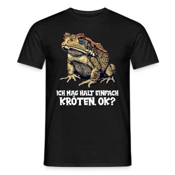 Toad Toads Toad - Men's T-Shirt - black - Front - AI Model Male 178 light (178cm)