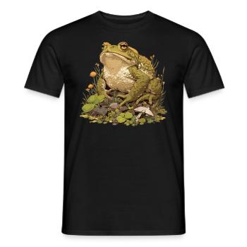 Toad Toads Toad - Men's T-Shirt - black - Front - AI Model Male 178 light (178cm)