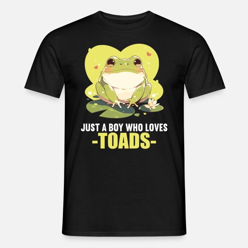 Toad Kröten Kröte - Männer T-Shirt - Schwarz