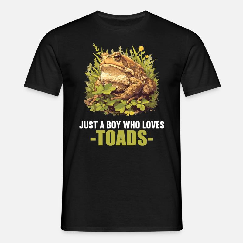Toad Kröten Kröte - Männer T-Shirt - Schwarz