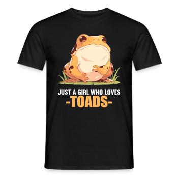 Toad Toads Toad - Men's T-Shirt - black - Front - AI Model Male 178 light (178cm)