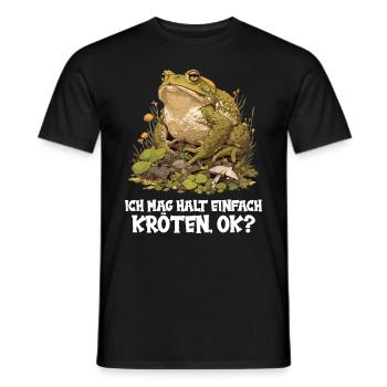 Toad Toads Toad - Men's T-Shirt - black - Front - AI Model Male 178 light (178cm)