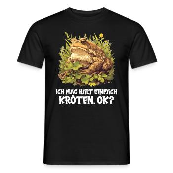 Toad Toads Toad - Men's T-Shirt - black - Front - AI Model Male 178 light (178cm)