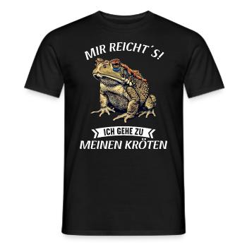 Toad Toads Toad - Men's T-Shirt - black - Front - AI Model Male 178 light (178cm)